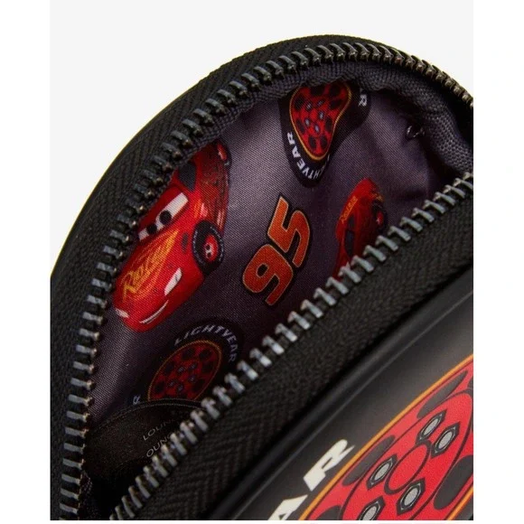 Loungefly Disney Pixar Cars Lightning Mcqueen Tire Crossbody & COIN Bag Wristlet